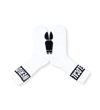 STATEMENT WHITE SUMMER SOCKS