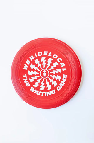 THE WAITING GAME RED FRISBEE