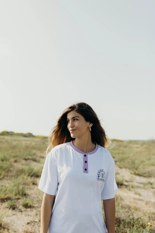 DIVISION WHITE WOMEN TEE - WERIDELOCAL